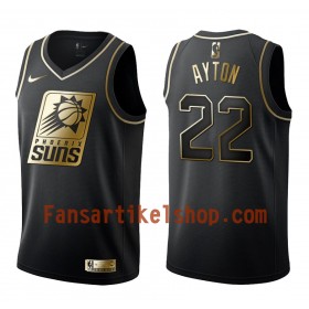 NBA Phoenix Suns Trikot Deandre Ayton 22 Nike Schwarz Golden Edition Swingman - Herren